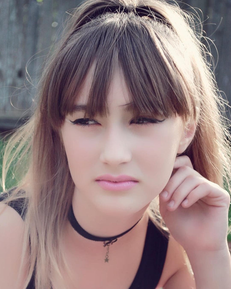 boho black velvet ribbon choker with bow and star charms - Peacock & Lime