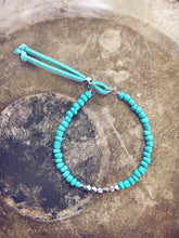 caribbean blue beachy bracelet style pack - Peacock & Lime