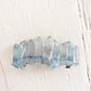 siren's call // quartz crystal hair clip barrette - aqua blue lustre - by Peacock and Lime