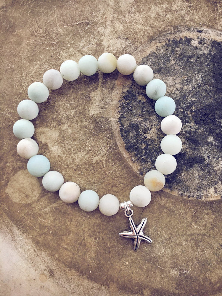 seafoam beachy bracelet style pack - Peacock & Lime